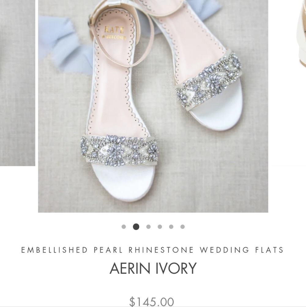 Aerin Silver Sandals with Gem Accents - Picture 4 of 7